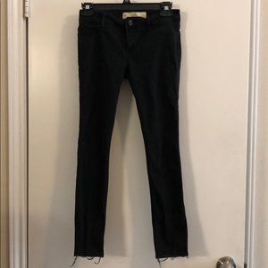 Hollister Black Skinny Crop